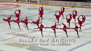 Valley Bay Synchro Short Program 202425 Synchro Tour 13102024  Synchronized skating [upl. by Argent]