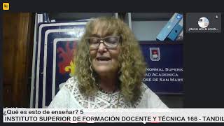 Transmisión en vivo de ¿Qué es esto de enseñar ISFD y T 166 [upl. by Hachmann283]