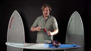 Naish Torque 2 bar  I3 Quick Release Instruction [upl. by Vaenfila]