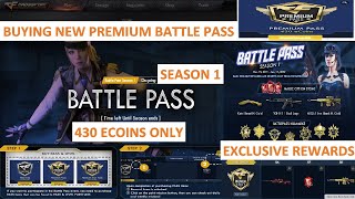 BUYING NEW PREMIUM BATTLE PASS CROSSFIRE 30 PH [upl. by Yuma]