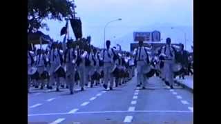 Desfile Fiestas Patrias 1992  SAN JUAN  GUE JFSC [upl. by Annahpos]