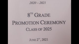 Eighth Grade Promotion Ceremony [upl. by Anomer]