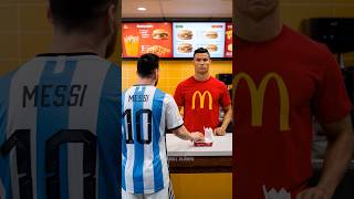 Ronaldo amp Messi at McDonald’s😂 [upl. by Emmeline]