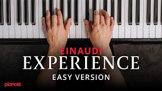 How to Play quotExperiencequot by Einaudi Beginner Song Tutorial [upl. by Arihsak]