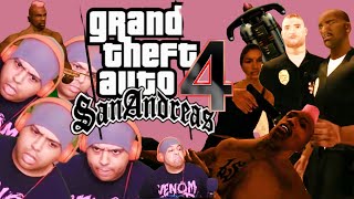 DashieGames GTA San Andreas UNHINGED MOMENTS 4 [upl. by Pirali139]