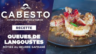 Recette queues de langoustes rôties au beurre safrané [upl. by Joline89]