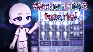 🤍🩵 Everything you Need to Know About GACHA LIFE 2  Complete Tutorial  VOICEOVER 🩵🤍 [upl. by Stannfield771]