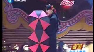 中国东南卫视全民大魔竞（Mark 马克 ） 闪电出伞Parasol Act [upl. by Innig]