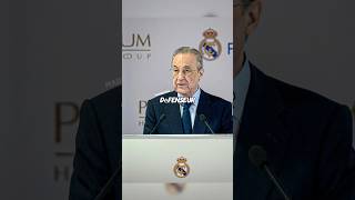 Florentino Pérez a fait le plus beau geste dans lhistoire du football realmadrid football foot [upl. by Hamil]