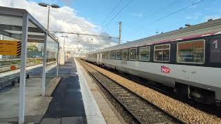 arrivé de lintercités en gare de Clermont Ferrand bb 26036 France relance  corail carmillon [upl. by Acirretal]