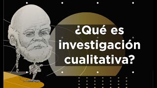 Investigación cualitativa [upl. by Cenac]