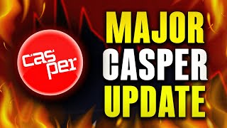 Major Casper Network CSPR Update [upl. by Annunciata]