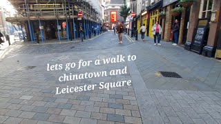 lets go for a walk around London chinatown and Leicester Square and see what new and what not [upl. by Nadruoj]