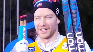 Part 3 Tour de Ski 2022 Final Johannes Klæbo win [upl. by Haeckel270]