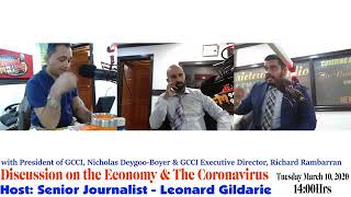 Interview with Nick Boyer amp Richard Rambarran on Global Economic Developments Guyana amp Coronavirus [upl. by Elaweda]