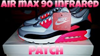 air max 90 infrared patch review and flaw [upl. by Hepzi69]