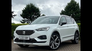 202222 SEAT TARRACO 20 TDI FR SPORT 5d 148 BHP [upl. by Niarfe53]