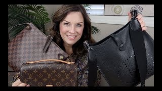 Hermes Evelyne PM Comparison to LV Duomo and LV Pochette Metis [upl. by Botzow930]