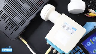 🔵 How To Connect Dstv Explora  Smart LNB  Pbteck [upl. by Frankie]