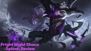 Fright Night Shaco Splash Art Review [upl. by Pogue496]