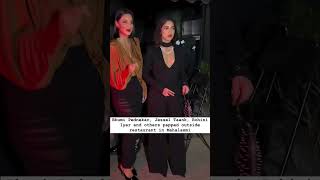 Bhumi Pednekar Jessel Taank and Rohini Iyer spotted making a stylish exit from a popular restaurant [upl. by Noni56]