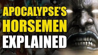 Marvel Comics The Four Horseman of Apocalypse Explained [upl. by Favianus807]