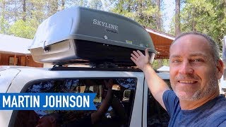 Sportrack Skyline XL Cargo Box SR7095  Unboxing and Installation [upl. by Arihaz]