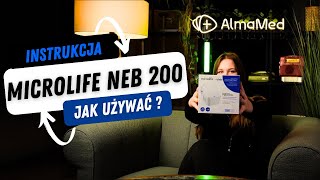 Instrukcja inhalator NEB 200 Microlife  Jak Używać inhalator zdrowie [upl. by Onitnatsnoc]