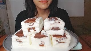 ASMR Eating Viennetta Ice Cream Cake [upl. by Enelear]