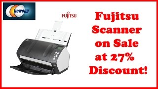 Fujitsu FI7160 Scanner with OCR at 27 Discount [upl. by Akinor]