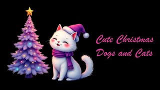 Cute Christmas Dogs and Cats Holiday Cards [upl. by Anniken]