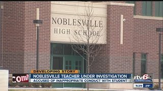 Noblesville teacher under investigation [upl. by Nigrom]