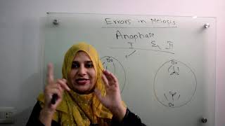 Class 9Chp5Errors in Meiosis [upl. by Annayar]