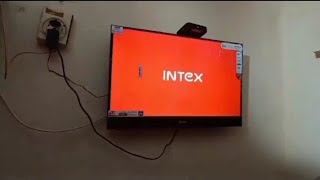 intex LED TV wall mode stand fitting 32 inch [upl. by Adoh513]