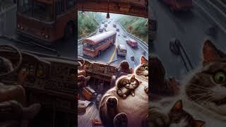 Bus station accident 2youtubeshorts catlover [upl. by Grissel]