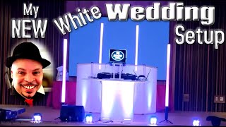 DJ Gig Log  My New ALL WHITE Wedding Setup  2 Gigs in One Video [upl. by Endor790]