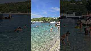 Trogir Ciovo island Croatia Dalmatia Barbara Beach [upl. by Dnomal]