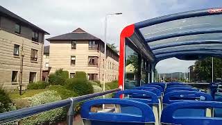 G6906 X23BUS VDLDAF DB250 Wright pulsar Gemini 547 greenock to Lunderstone bay 15622 [upl. by Nikkie]