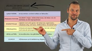 De 6 rollen van de leraar  Orde houden en Klassenmanagement Deel 1 [upl. by Behl475]