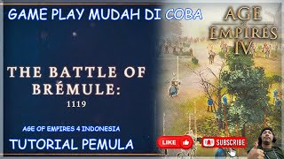 Age Of Empires 4  Game Play Cepat dan Mudah The Battle Of Bremule 1119 [upl. by Tloc]