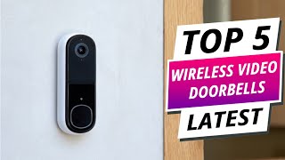 Top 5 Best Wireless Video Doorbells For Home 2024 [upl. by Elocim]