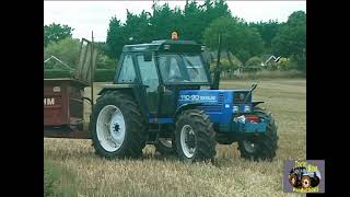 NEW HOLLAND 11090 AND SAMSON 9THM MANURE SPREADER [upl. by Rashidi]