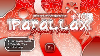 PARALLAX GRAPHICS PACK  SHOWCASE CHECK BIO [upl. by Johny]