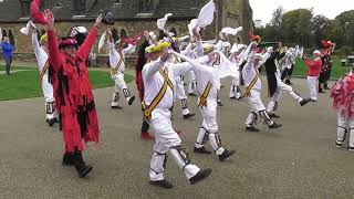 A mass gathering of Morris dancers display for Rutland Morris 50th anniversary [upl. by Ziladnerb]