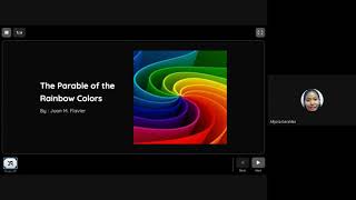 THE PARABLE OF RAINBOW COLORS by JUAN M FLAVIER Module 5  Day 1 [upl. by Worthington]