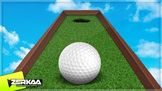 EASIEST MINIGOLF COURSE EVER Golf It [upl. by Ecnarrat]