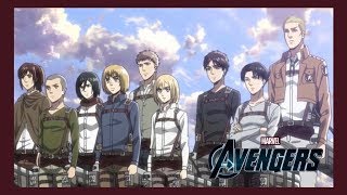 Marvel Avengers Endgame Trailer but its Attack on Titan [upl. by Stichter]