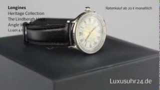 Longines Heritage Collection The Lindbergh Hour Angle Watch L26014112 Luxusuhr24 ab 20 Euro [upl. by Ellehcen]