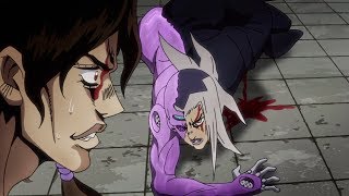 ジョジョ 5 Abbacchio vs Illuso 2 『HD』 [upl. by Intirb797]