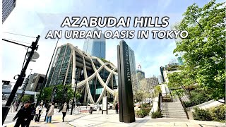 Visiting Azabudai Hills  Japan’s New Tallest Skyscraper [upl. by Enitram973]